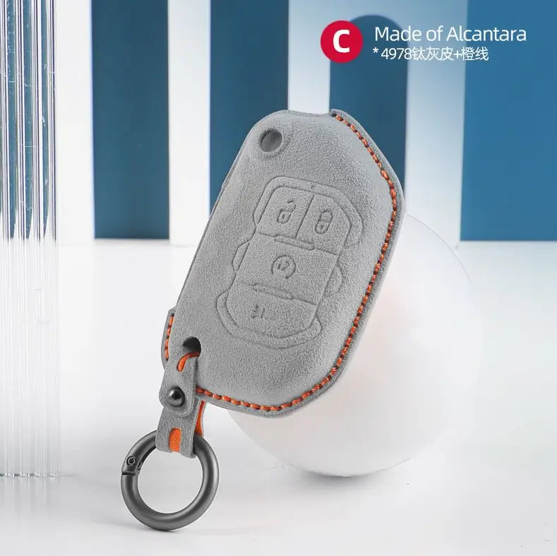 Jeep Key Cover - Alcantara - Type C Jonparts
