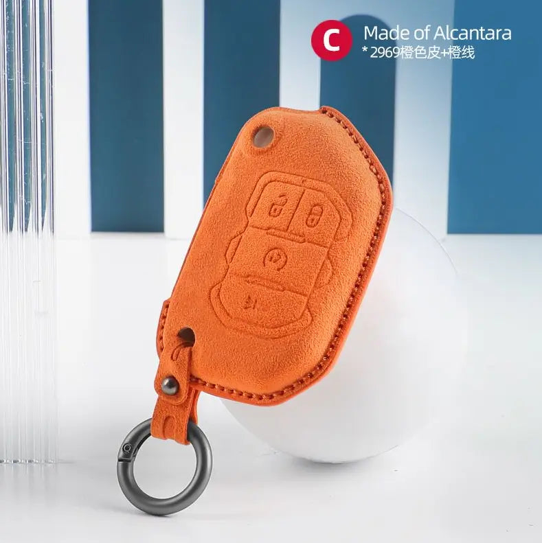 Jeep Key Cover - Alcantara - Type C Jonparts