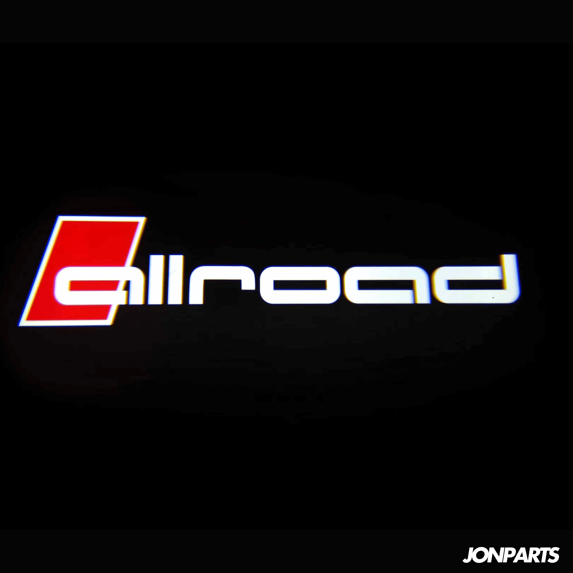 Audi allroad puddle light LED door logo