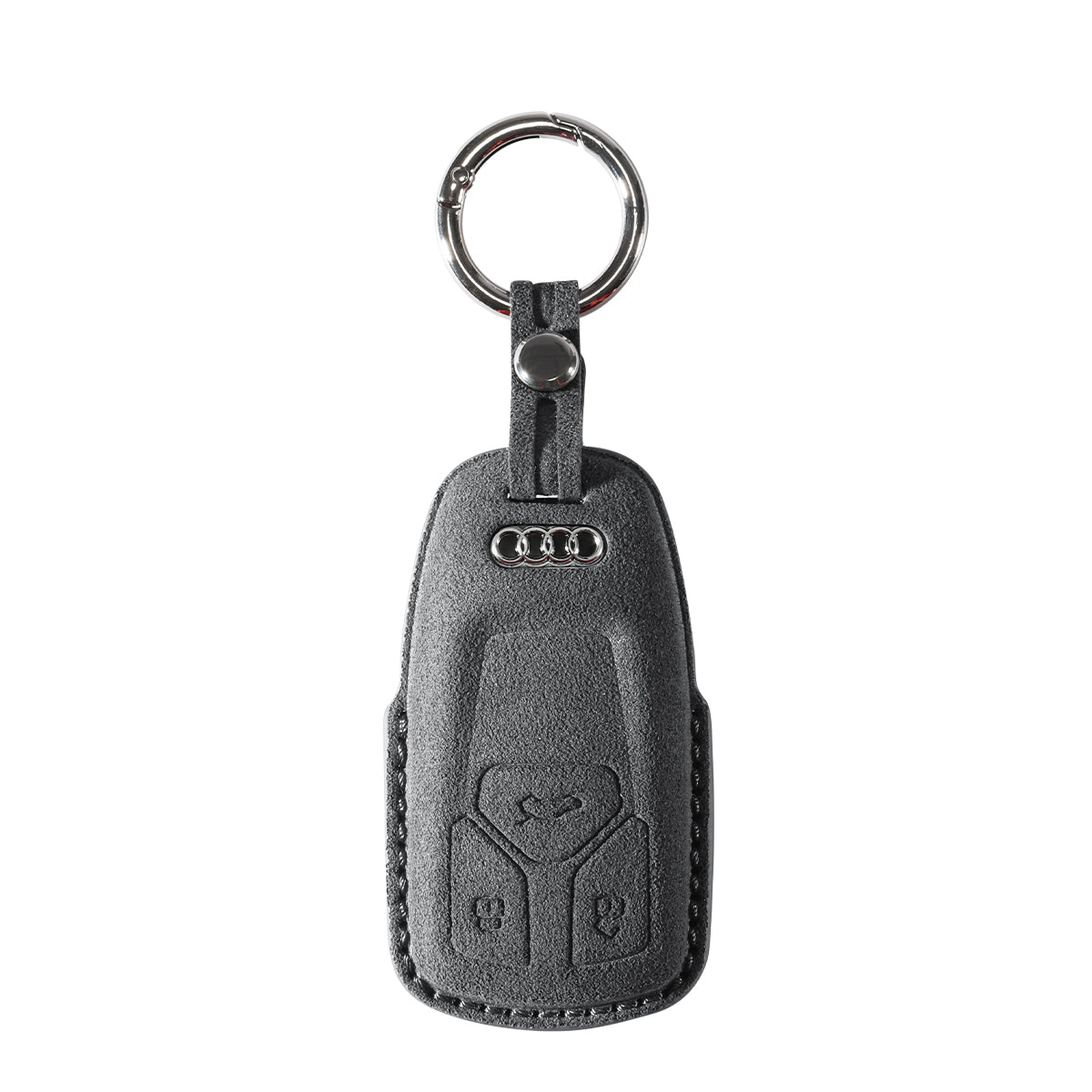 Audi Alcantara suede key fob cover