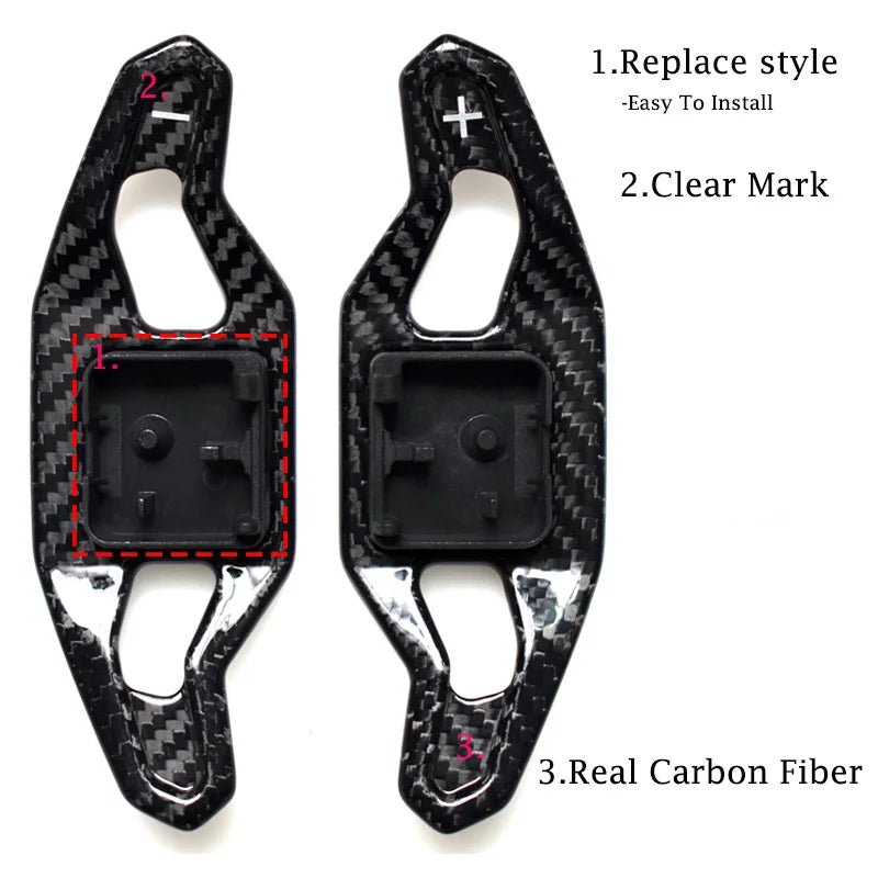 AUDI CARBON FIBER URUS STYLE PADDLE SHIFTS - Jonparts