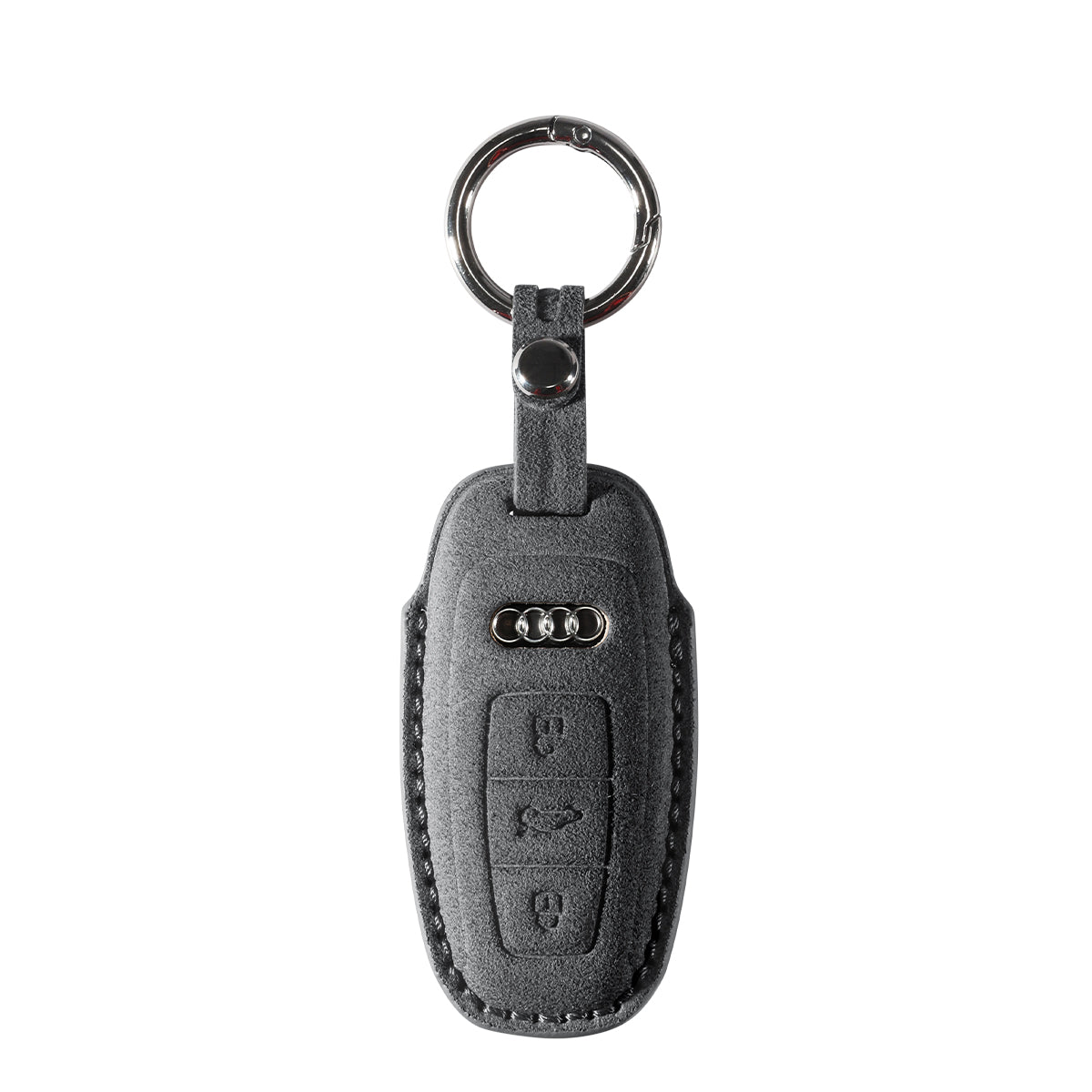 Audi Alcantara suede key fob cover