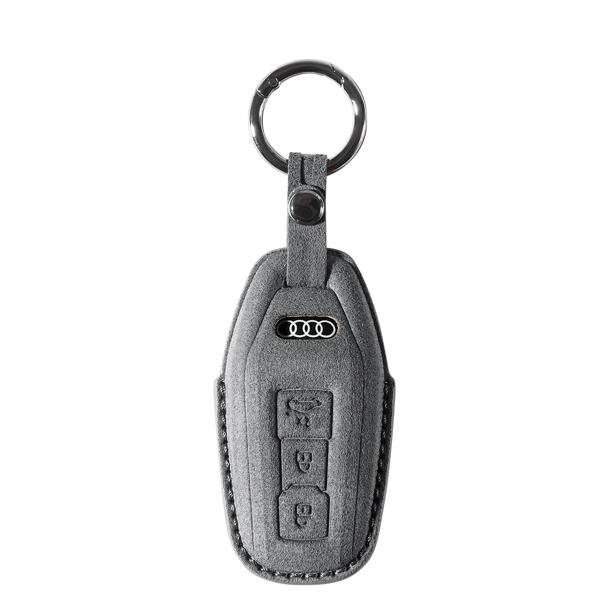 Audi Alcantara suede key fob cover