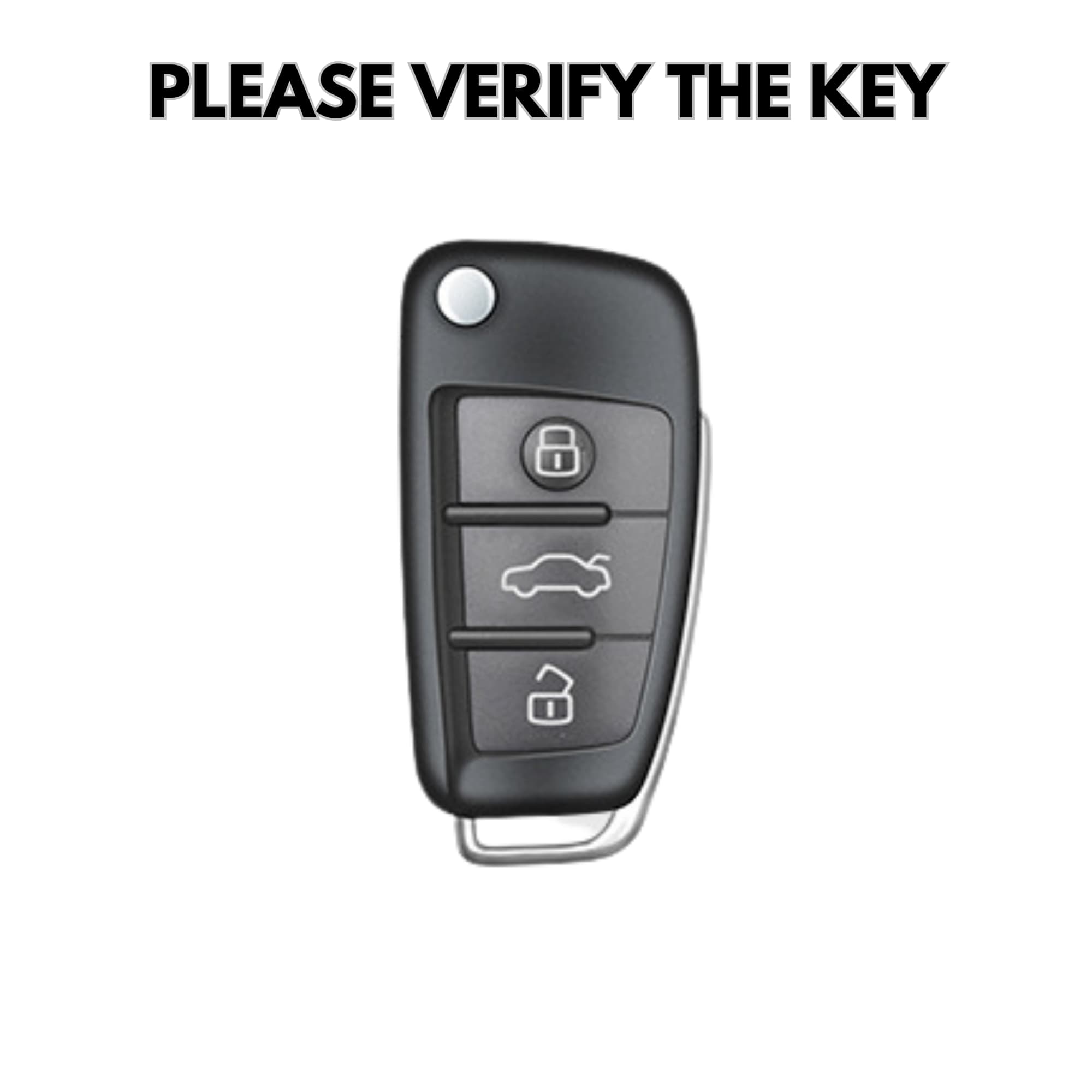 Audi Key Cover – Carbon Fiber Key Fob Case | Style D - Jonparts