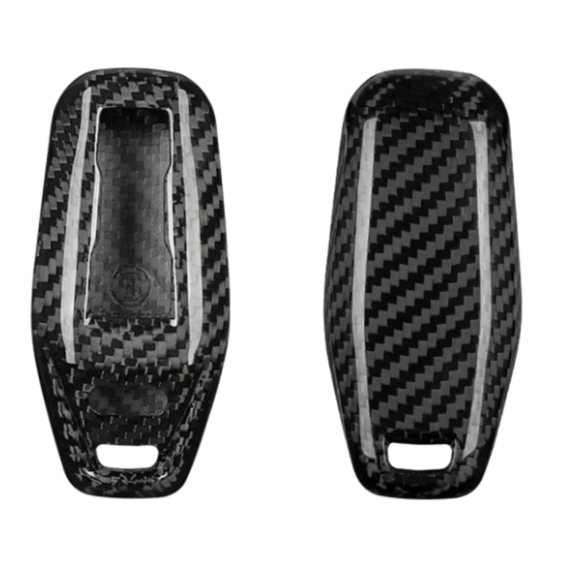 Audi Key Cover – Carbon Fiber Key Fob Case | Style E - Jonparts