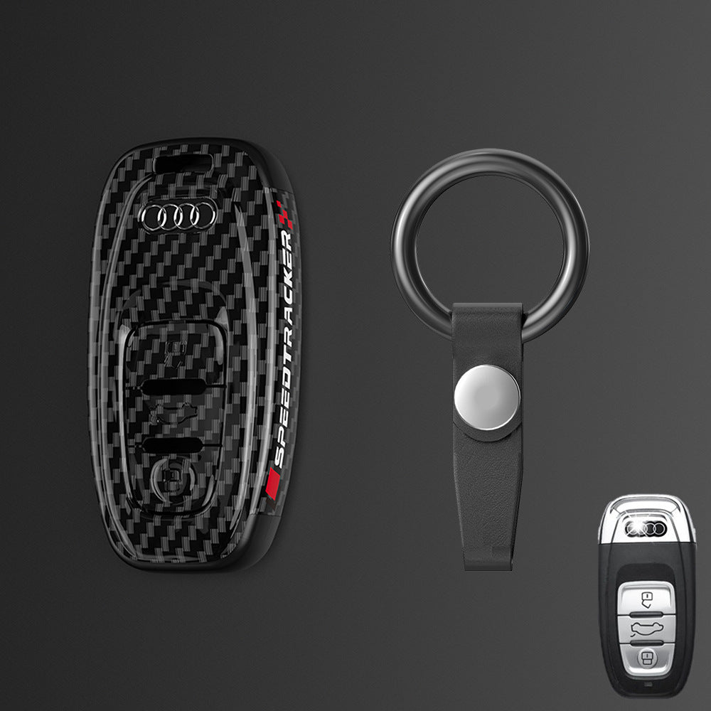 AUDI KEY COVER | CARBON FIBER LOOK - Jonparts