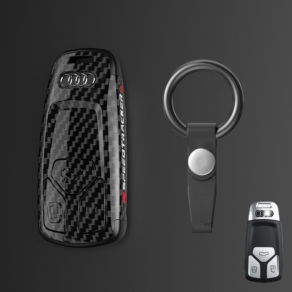 AUDI KEY COVER | CARBON FIBER LOOK - Jonparts