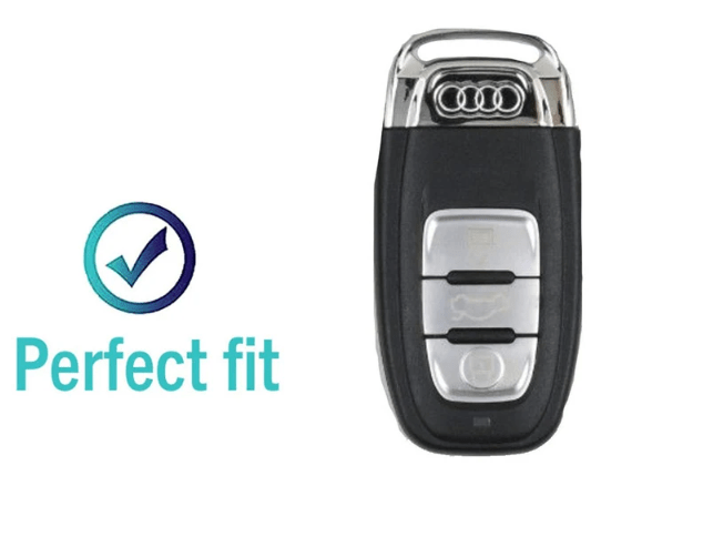 Audi Key Cover Case – Full Metal Zinc Alloy Shell | A TYPE - Jonparts
