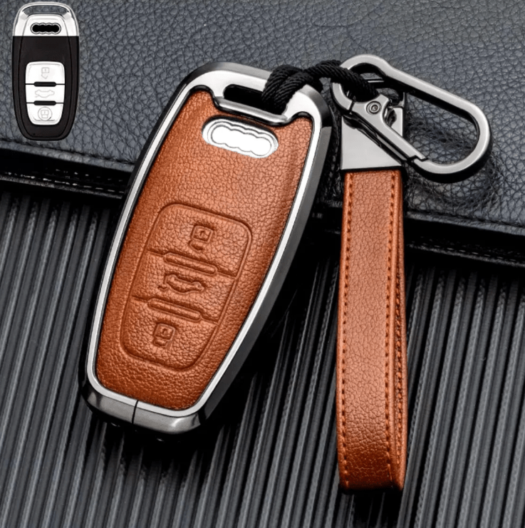 Audi Key Cover Case – Full Metal Zinc Alloy Shell | A TYPE - Jonparts