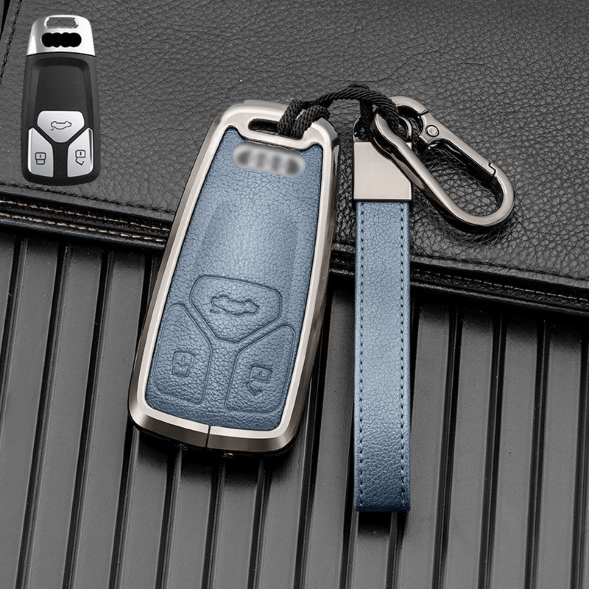 Audi Key Cover Case – Full Metal Zinc Alloy Shell | B TYPE - Jonparts