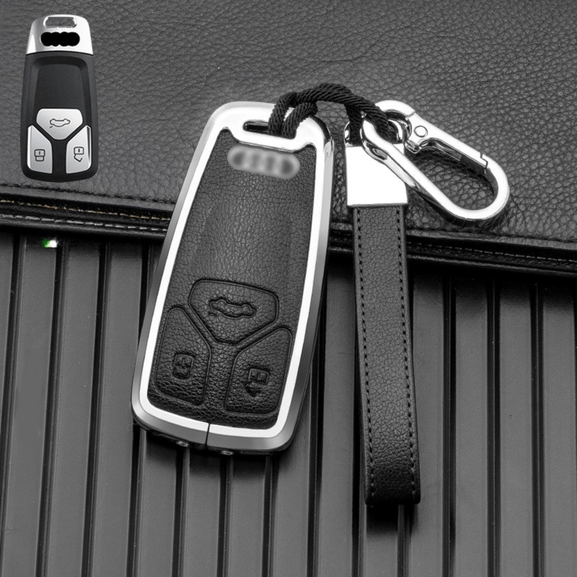 Audi Key Cover Case – Full Metal Zinc Alloy Shell | B TYPE - Jonparts