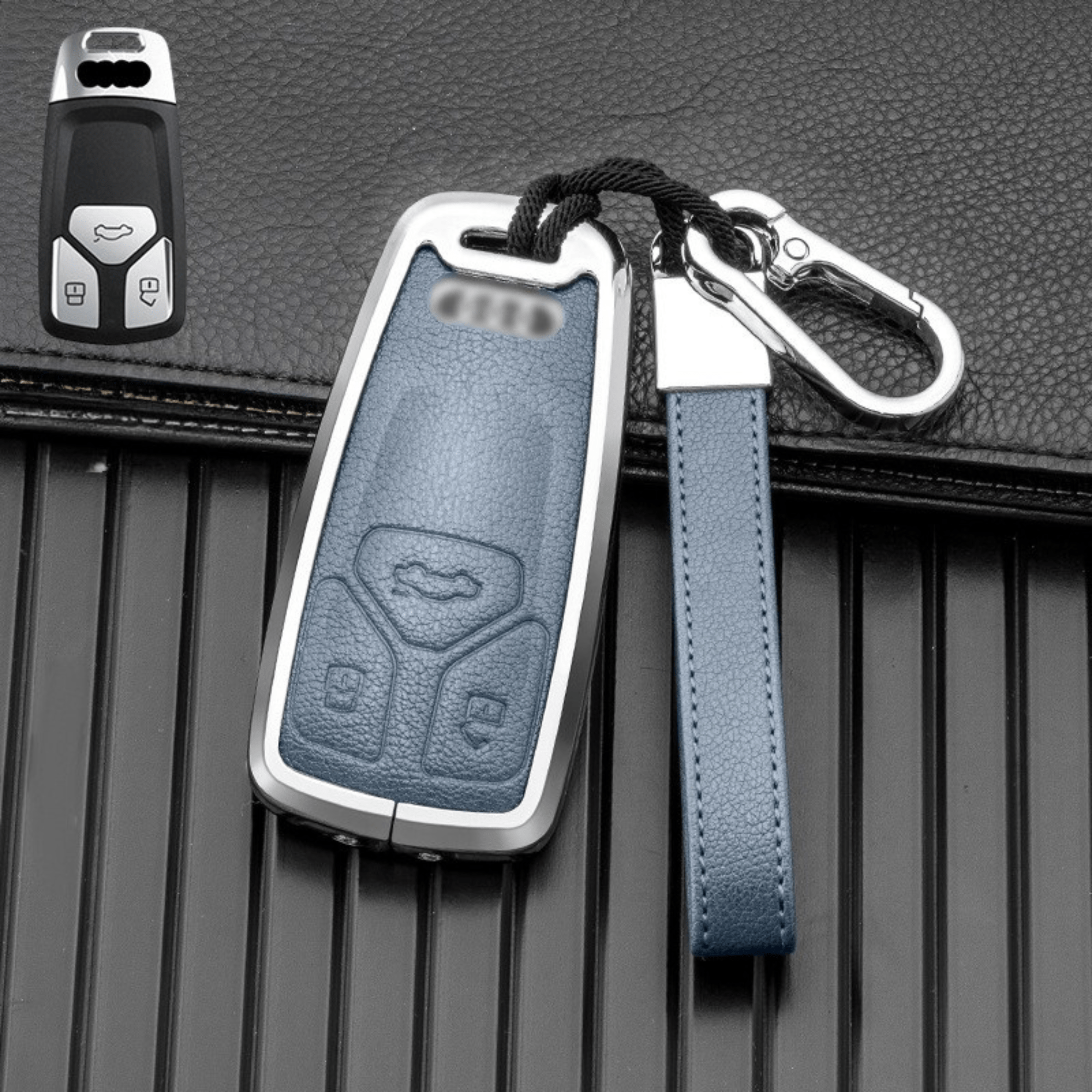 Audi Key Cover Case – Full Metal Zinc Alloy Shell | B TYPE - Jonparts