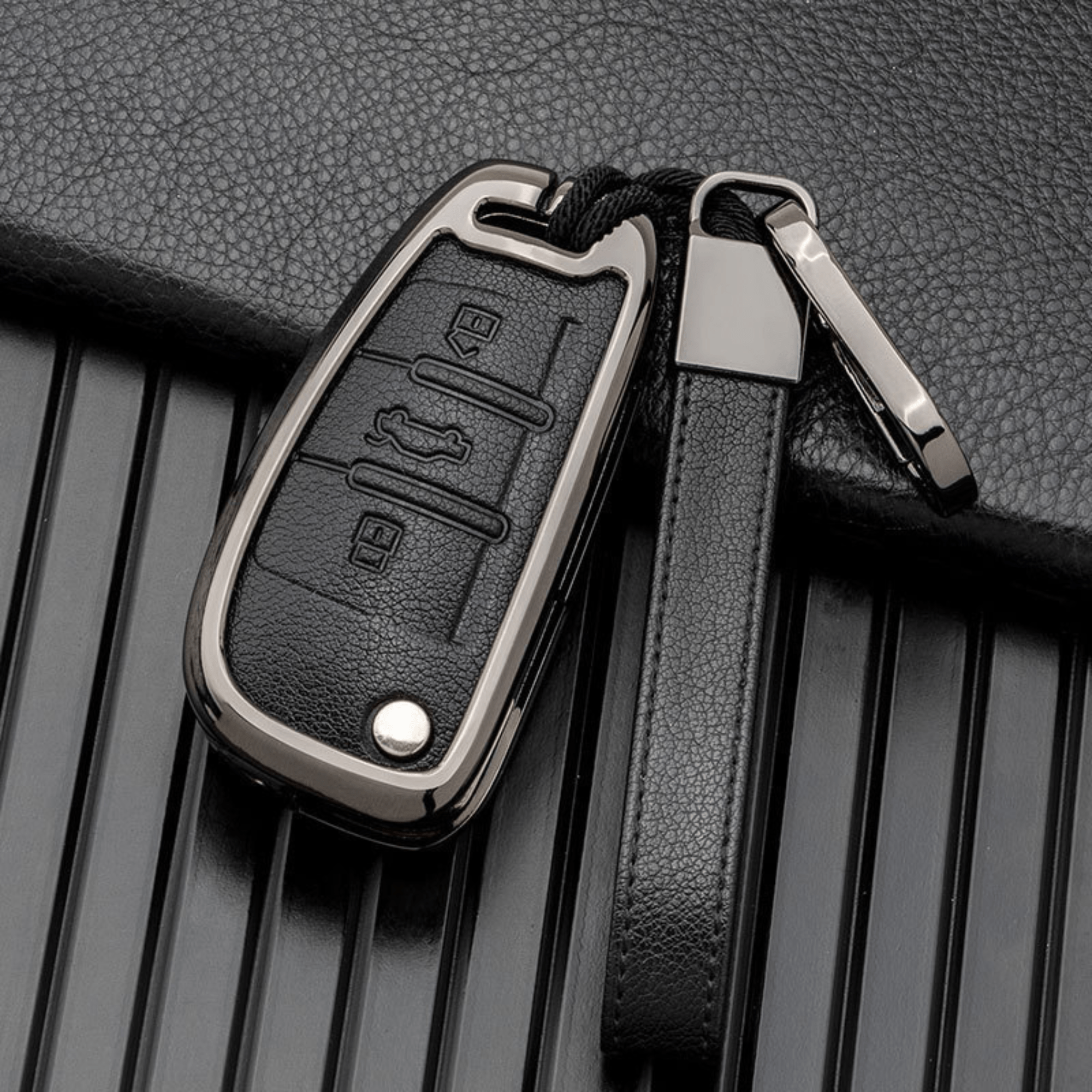 Audi Key Cover Case – Full Metal Zinc Alloy Shell | C TYPE - Jonparts