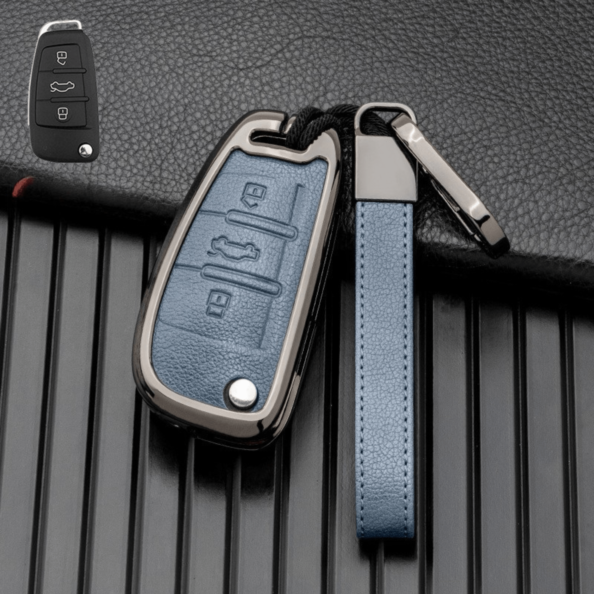 Audi Key Cover Case – Full Metal Zinc Alloy Shell | C TYPE - Jonparts