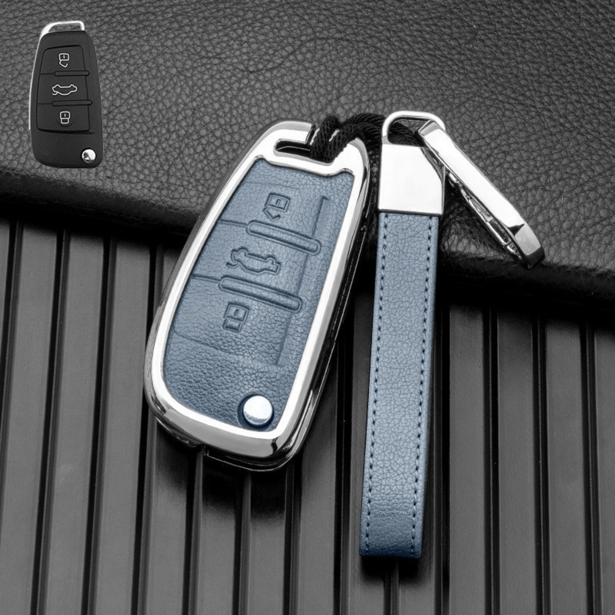 Audi Key Cover Case – Full Metal Zinc Alloy Shell | C TYPE - Jonparts