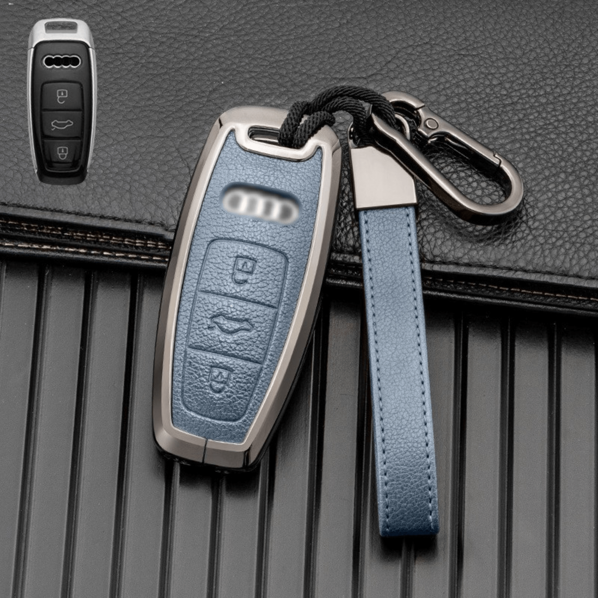 Audi Key Cover Case – Full Metal Zinc Alloy Shell | D TYPE - Jonparts