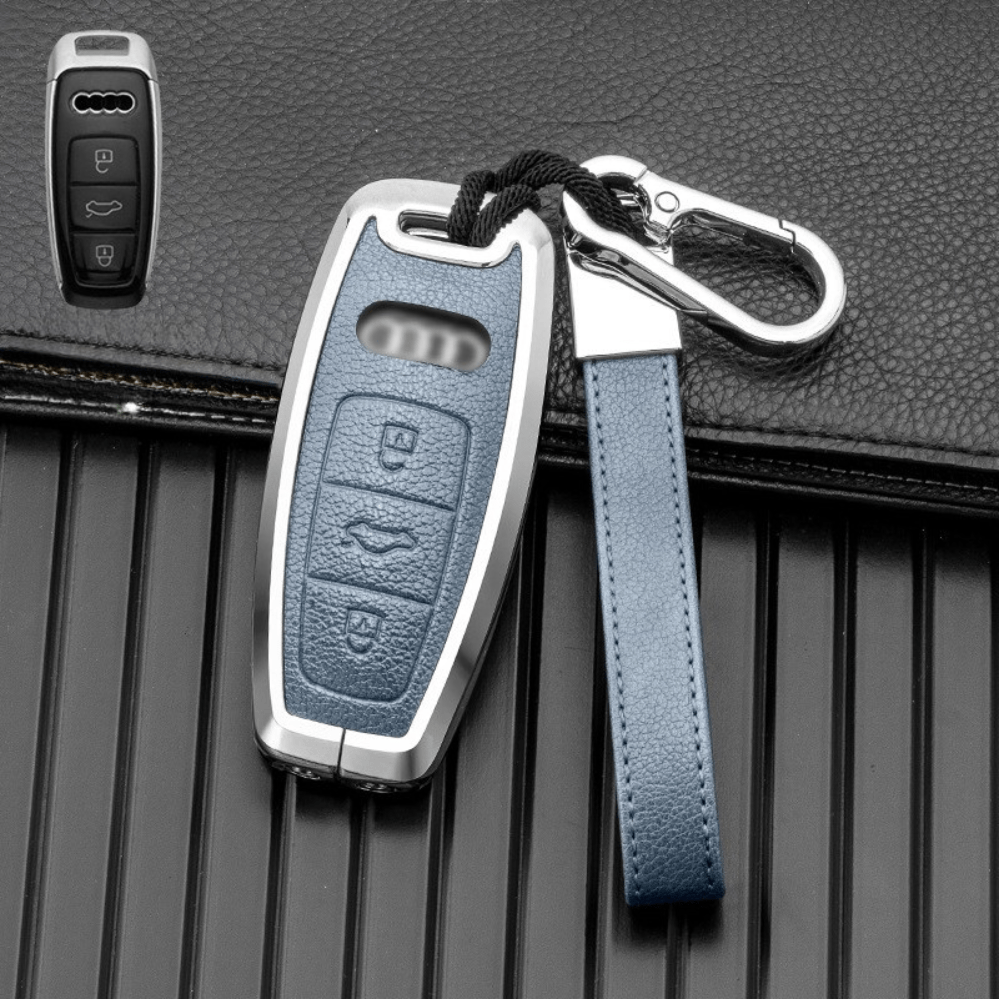 Audi Key Cover Case – Full Metal Zinc Alloy Shell | D TYPE - Jonparts