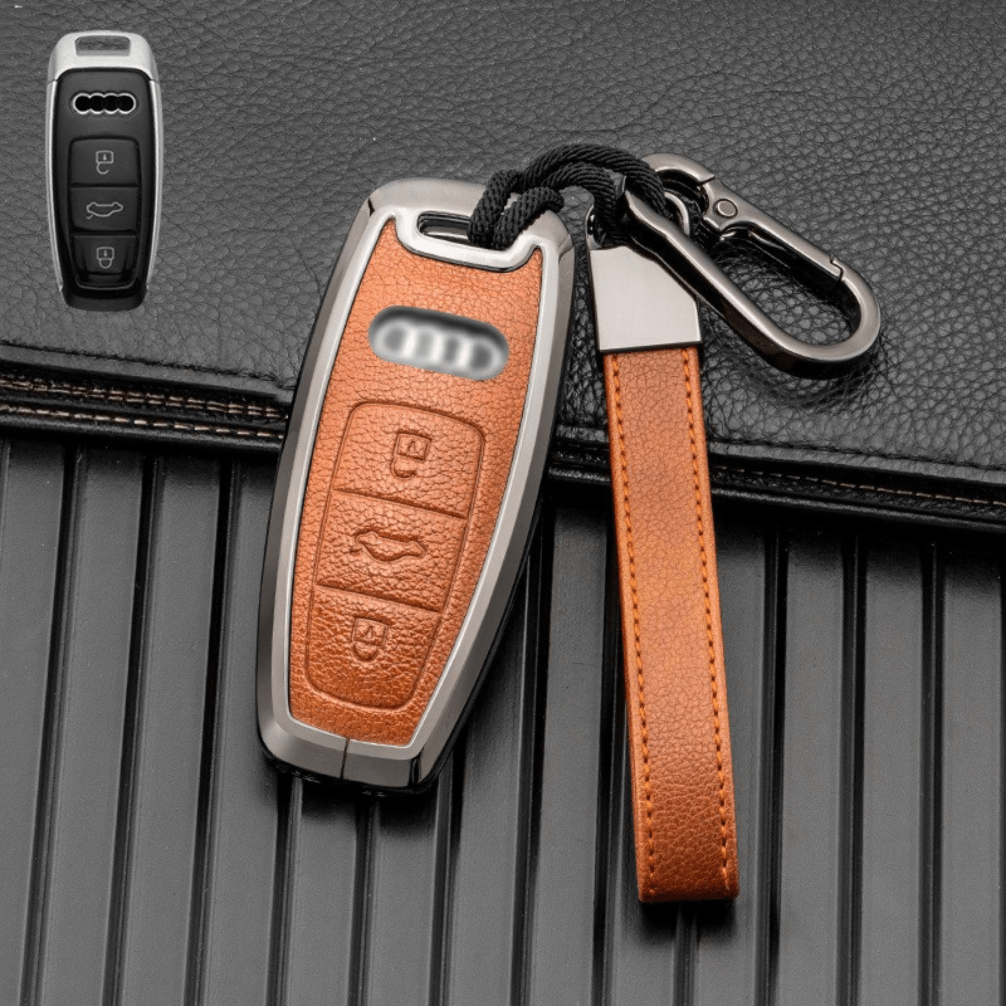 Audi Key Cover Case – Full Metal Zinc Alloy Shell | D TYPE - Jonparts