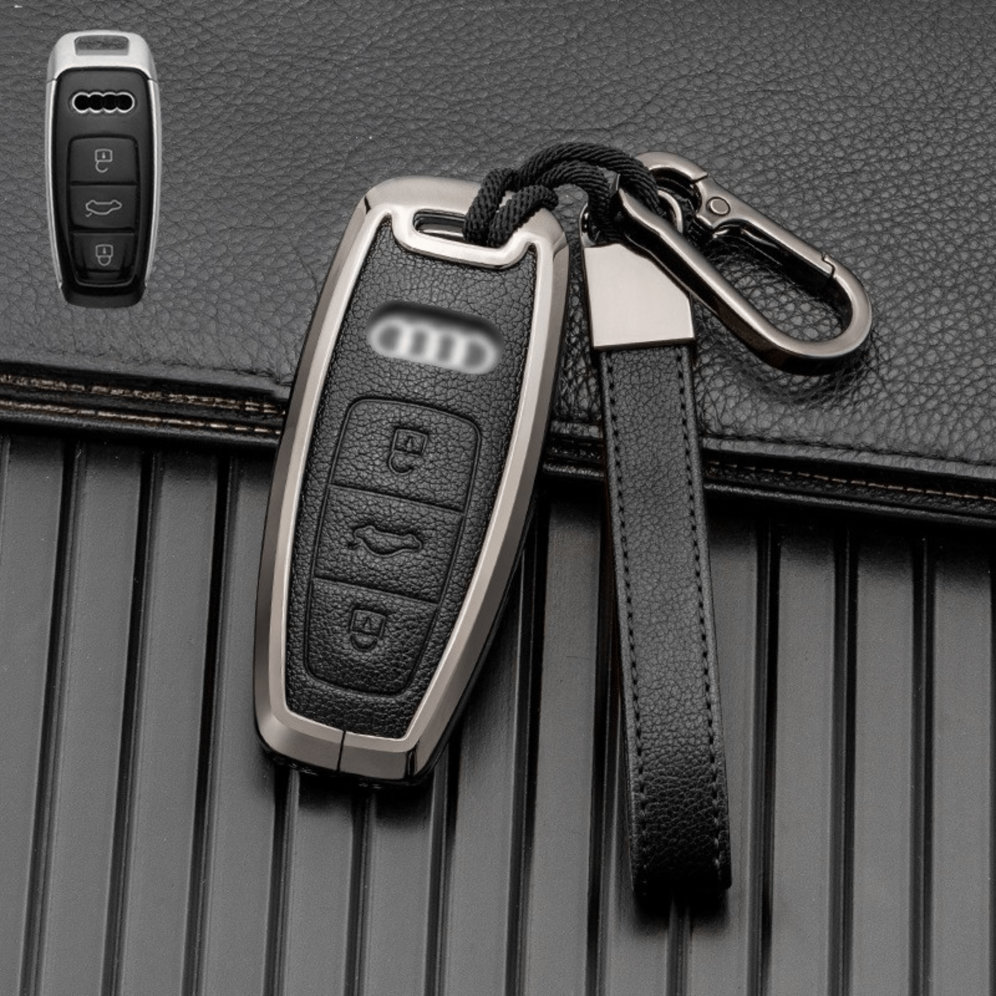 Audi Key Cover Case – Full Metal Zinc Alloy Shell | D TYPE - Jonparts