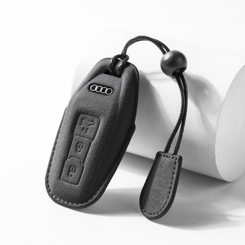 Audi Key Cover – Premium Alcantara Suede - Jonparts