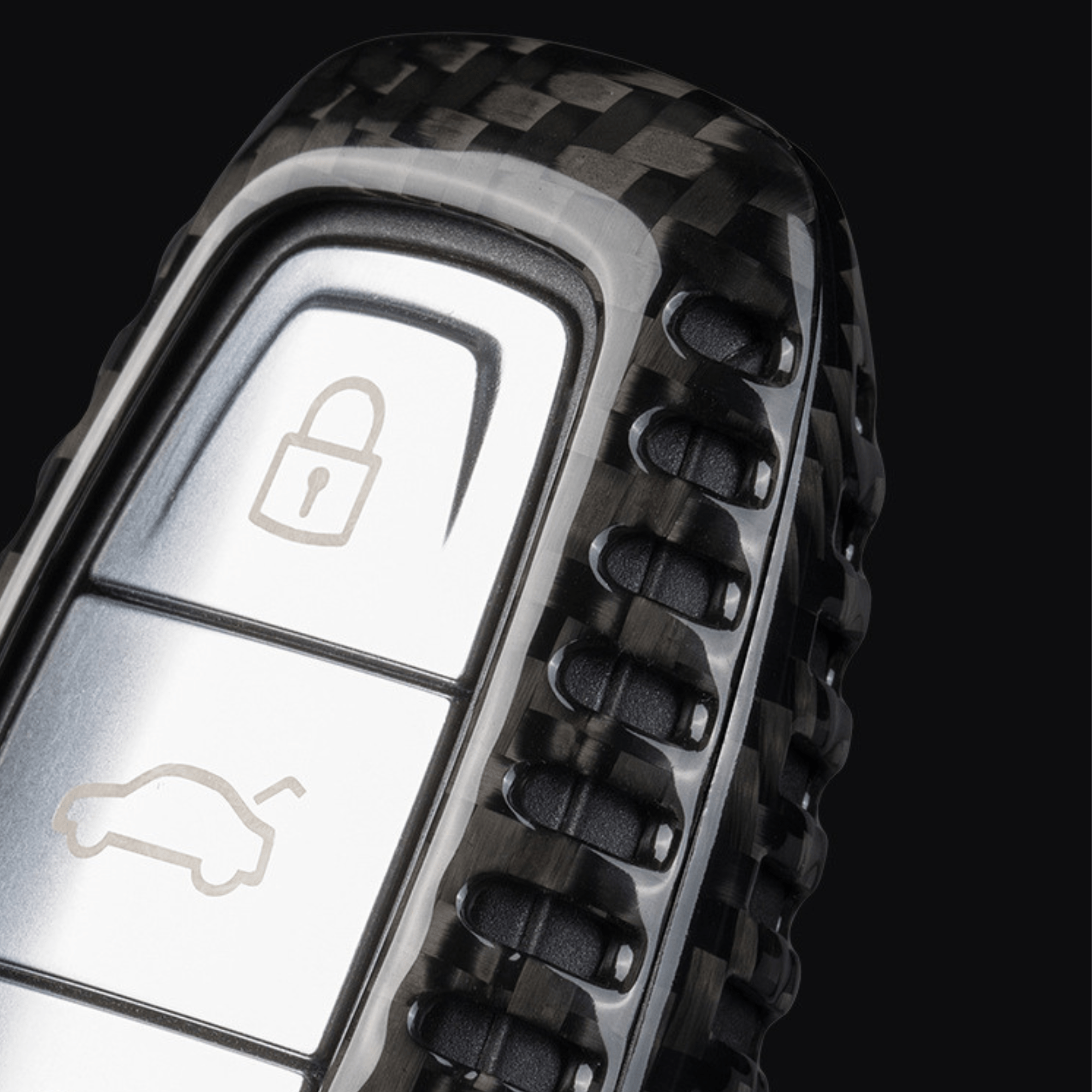 AUDI KEY COVER / REAL CARBON FIBER - Jonparts