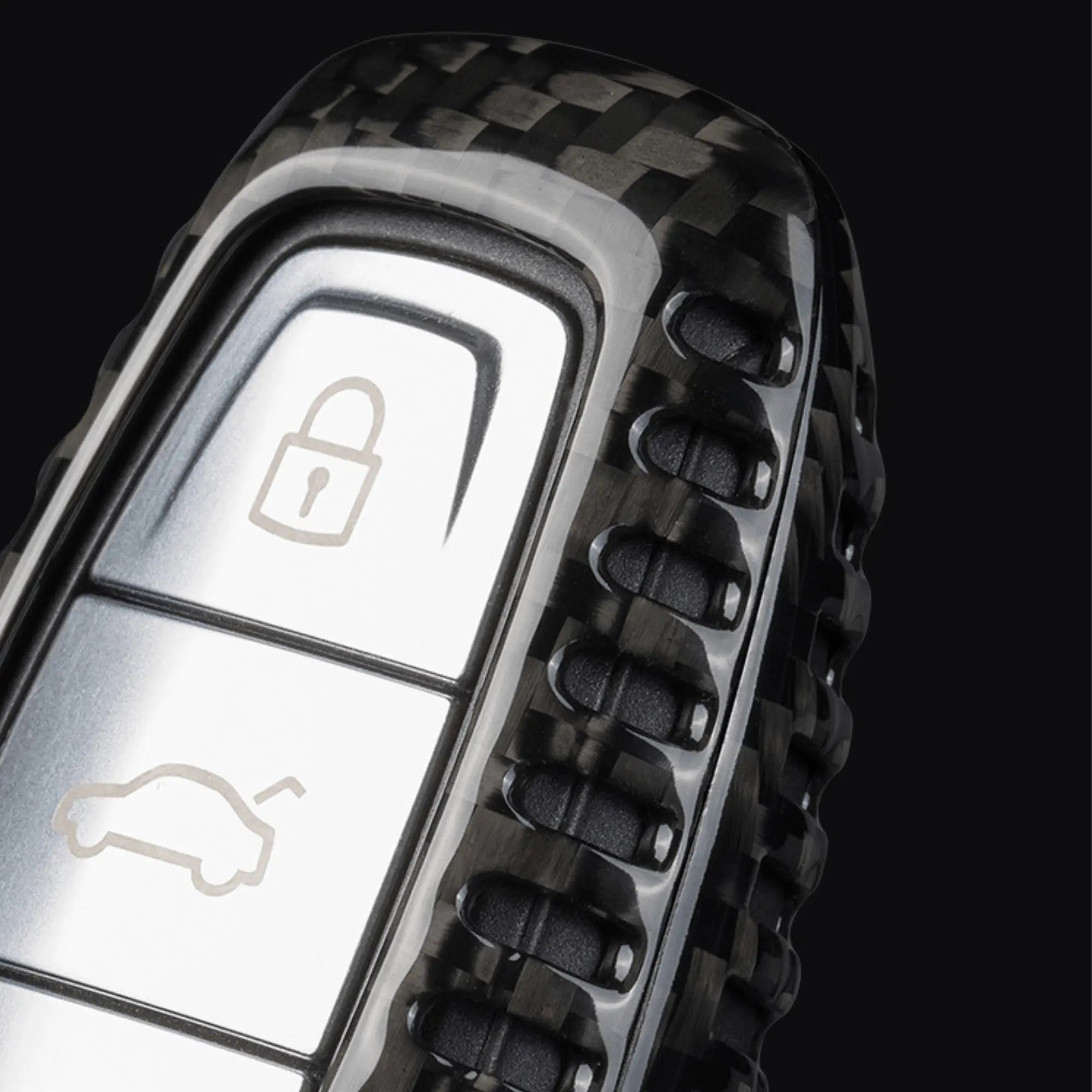 AUDI KEY COVER / REAL CARBON FIBER - Jonparts