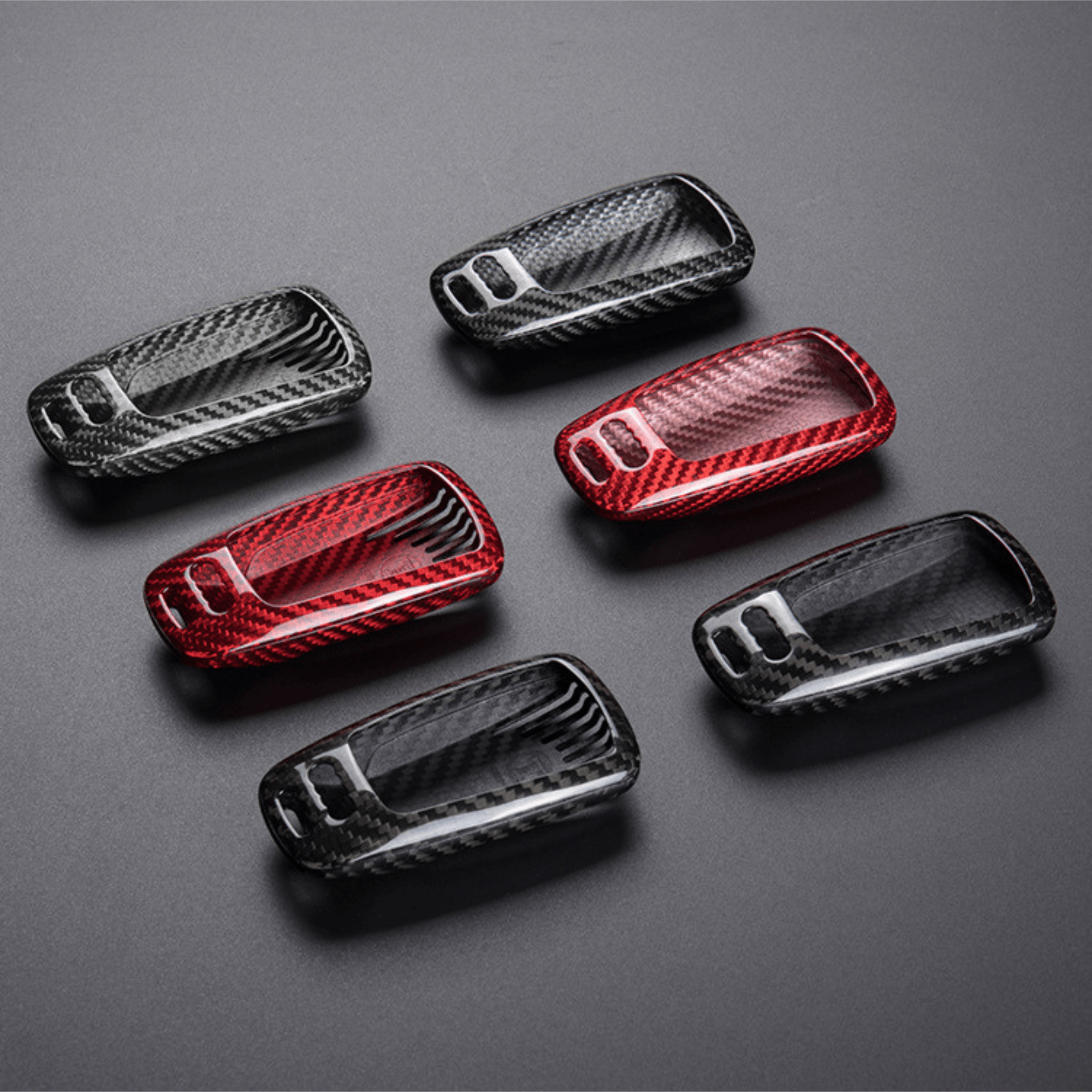 AUDI KEY COVER / REAL CARBON FIBER - Jonparts