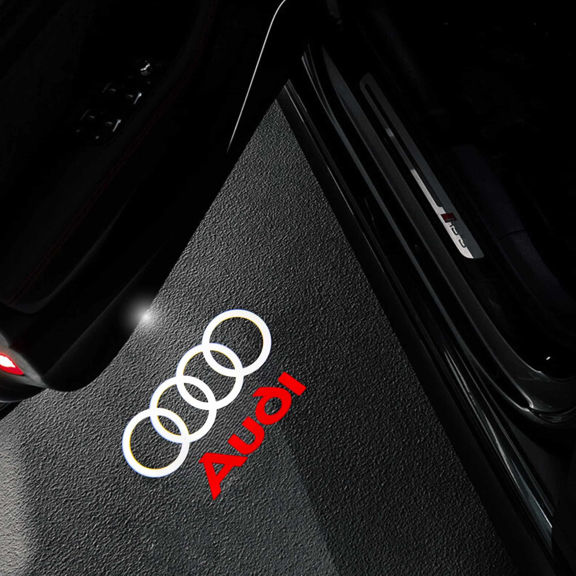 AUDI LED CAR DOOR LOGO PROJECTORS - Jonparts