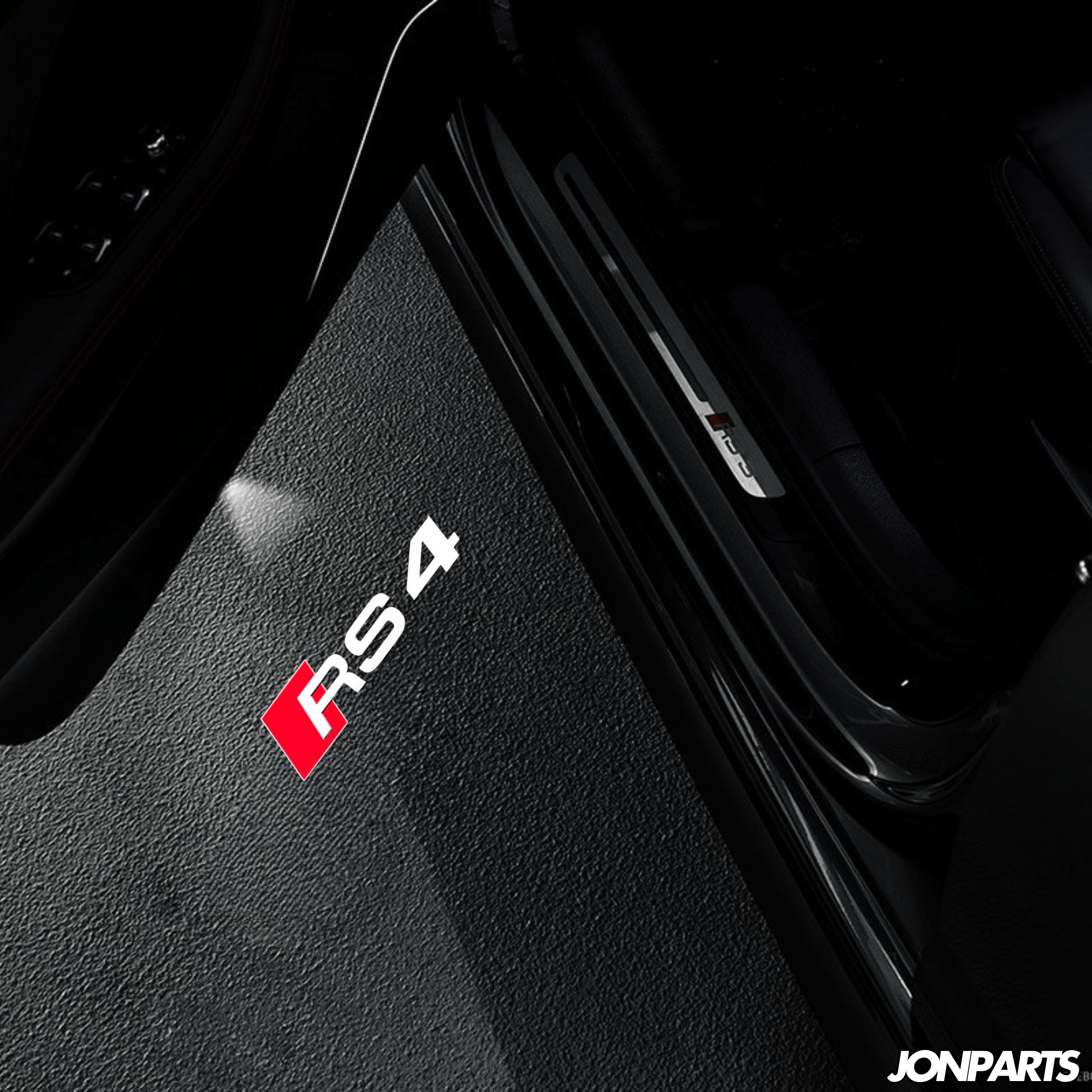 Audi LED Door Logo Projectors – HD Puddle Lights for RS4 (2006 - 2024) - Jonparts
