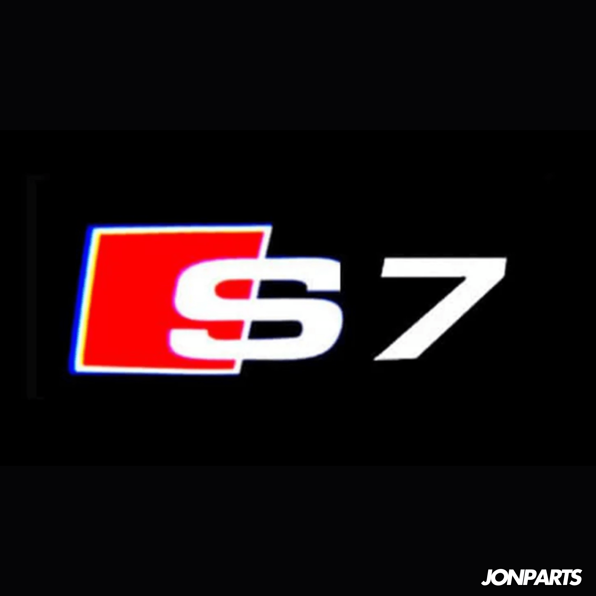 Audi S7 LED puddle light logo projection