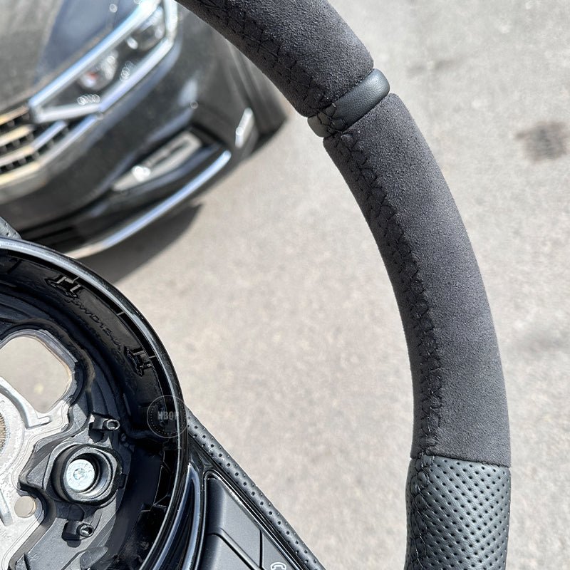 AUDI STEERING WHEEL | FLAT - BOTTOM | ALCANTARA - Jonparts