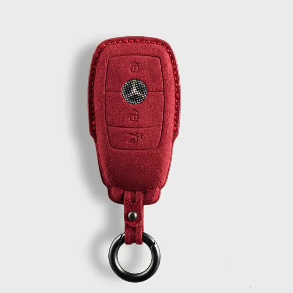 Mercedes Key Cover - Alcantara (Suede) Jonparts