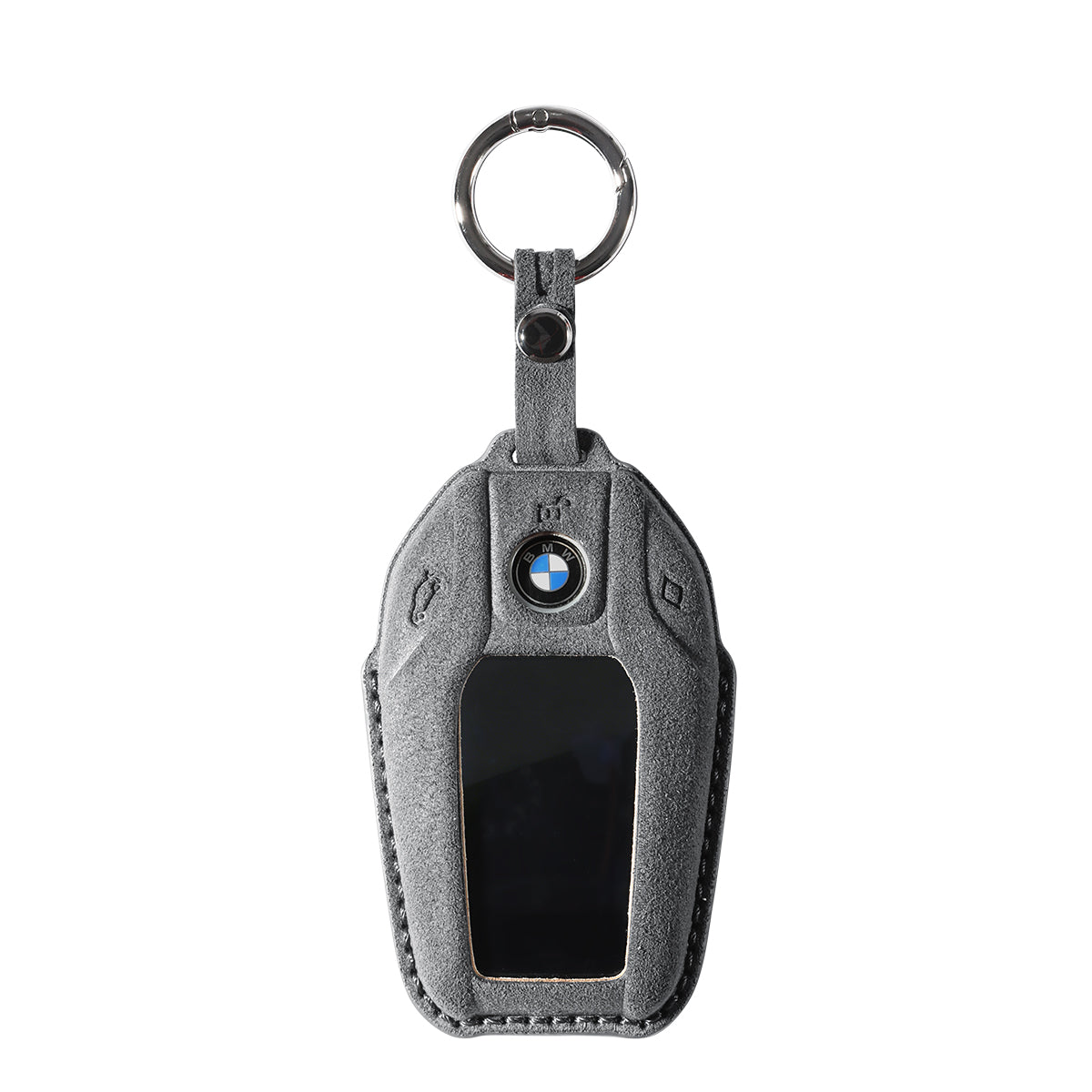 BMW Alcantara suede key fob cover