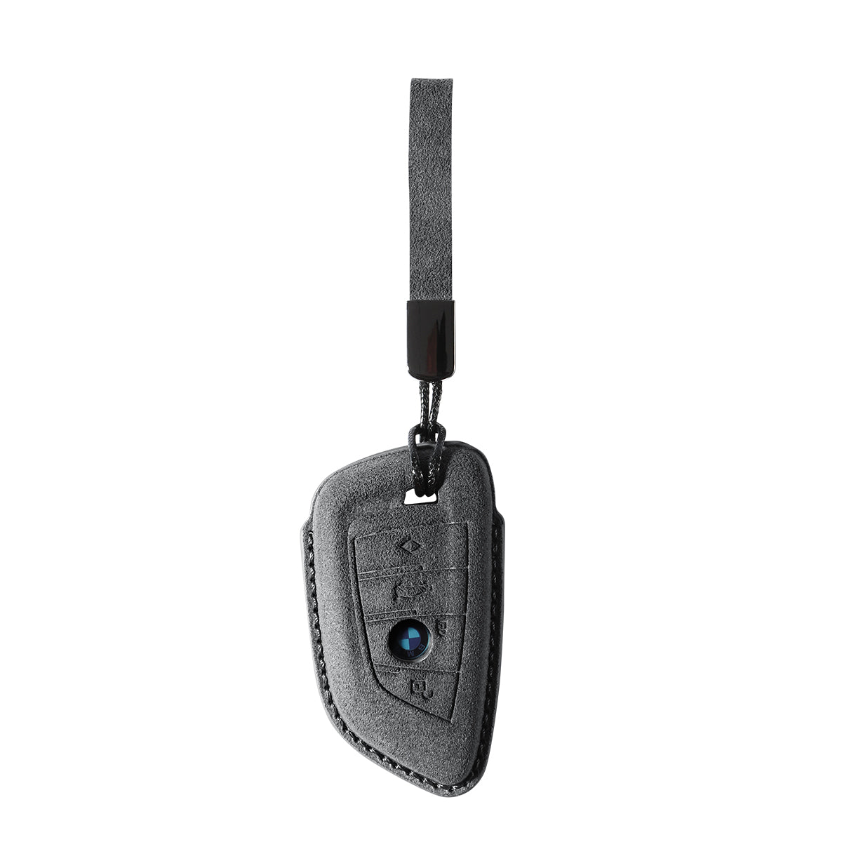BMW Alcantara suede key fob cover