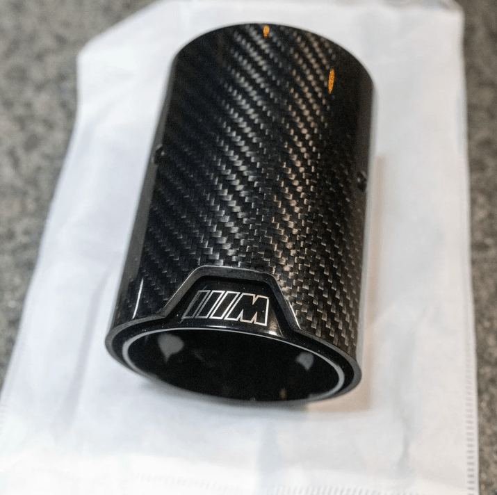 BMW EXHAUST TIPS | CARBON FIBER | 4 PCS - Jonparts