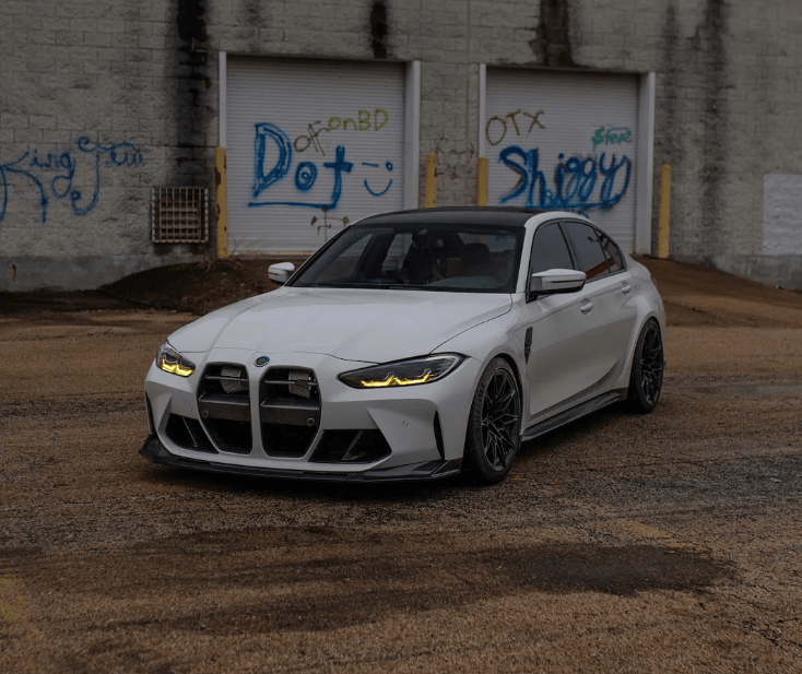 BMW G8X G80 M3 G82 M4 G22 4 Series CSL Yellow Headlight DRL Module Upgrade (2021 - 2024 Laser & Non Laser LED) - Jonparts