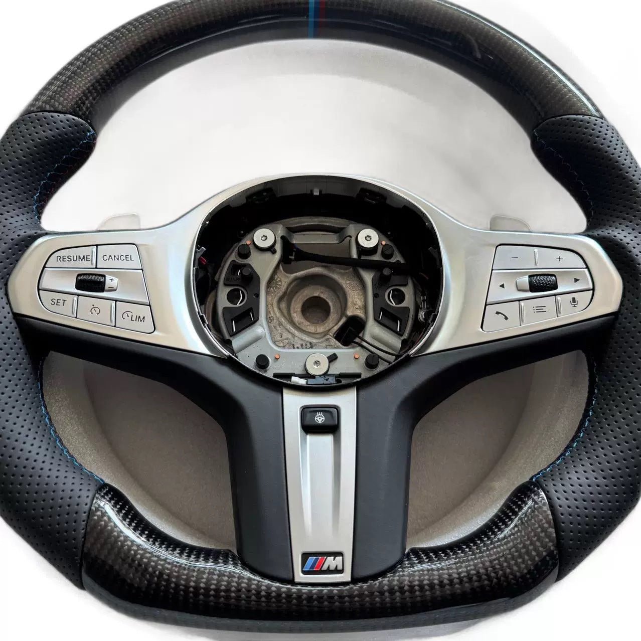 BMW Heated Carbon Fiber Steering Wheel – 3/5 Series, X1–X6 | Real Carbon | Plug & Play Upgrade - Jonparts