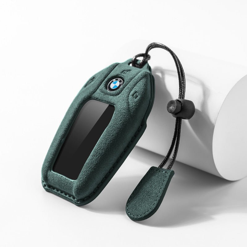 Bmw Key Cover | Alcantara | Bmw LCD Key Fob 5, 7 Series, X5 X6 X7 | Key Fob Protection - Jonparts
