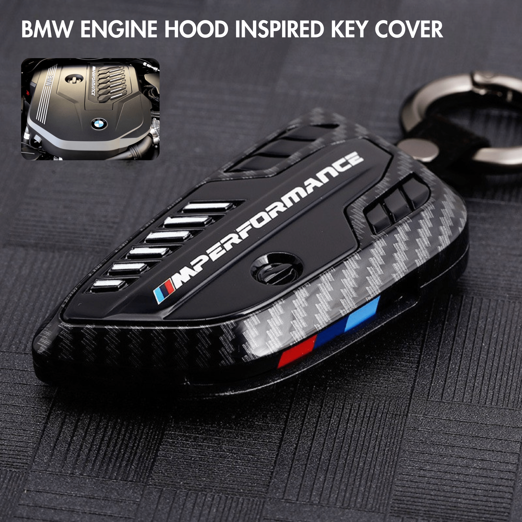 BMW KEY COVER / ENGINE HOOD INSPIRED - Jonparts