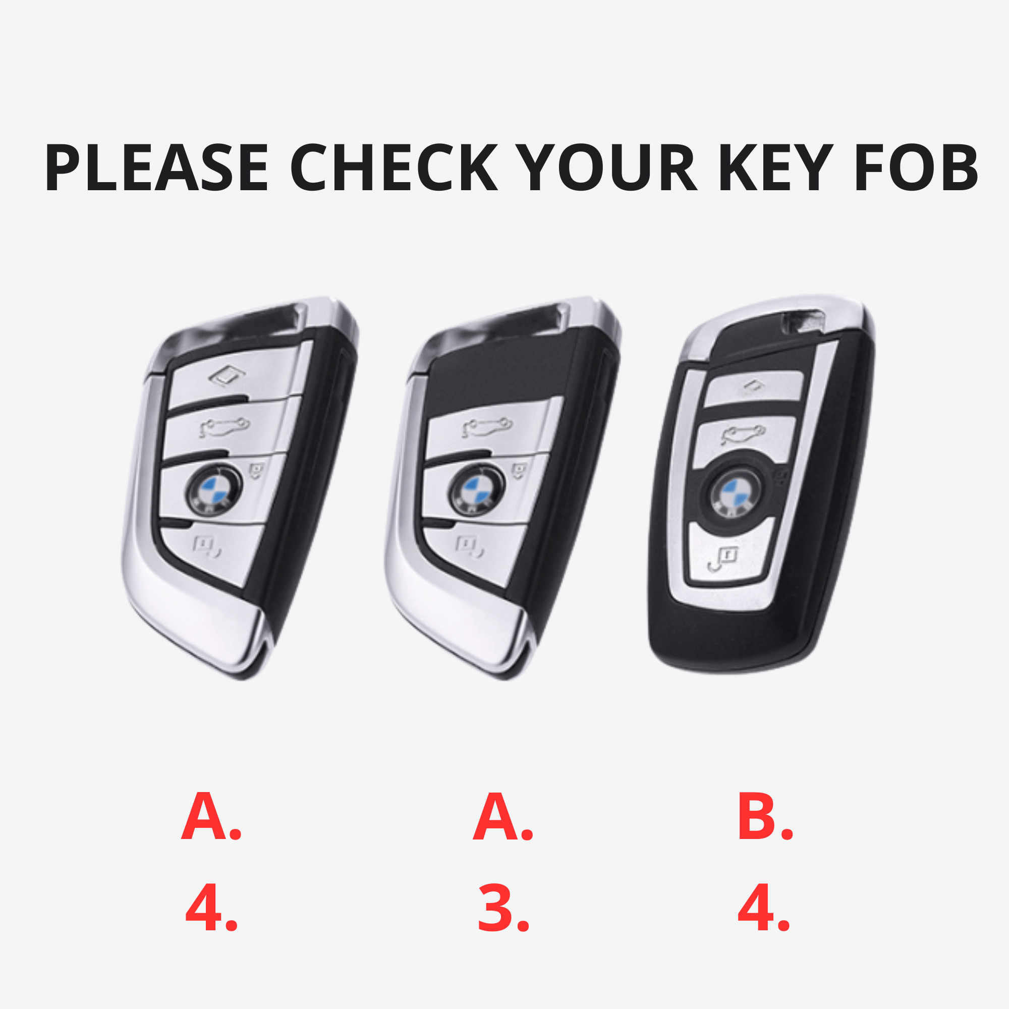 BMW Key Cover / Real Leather - Jonparts