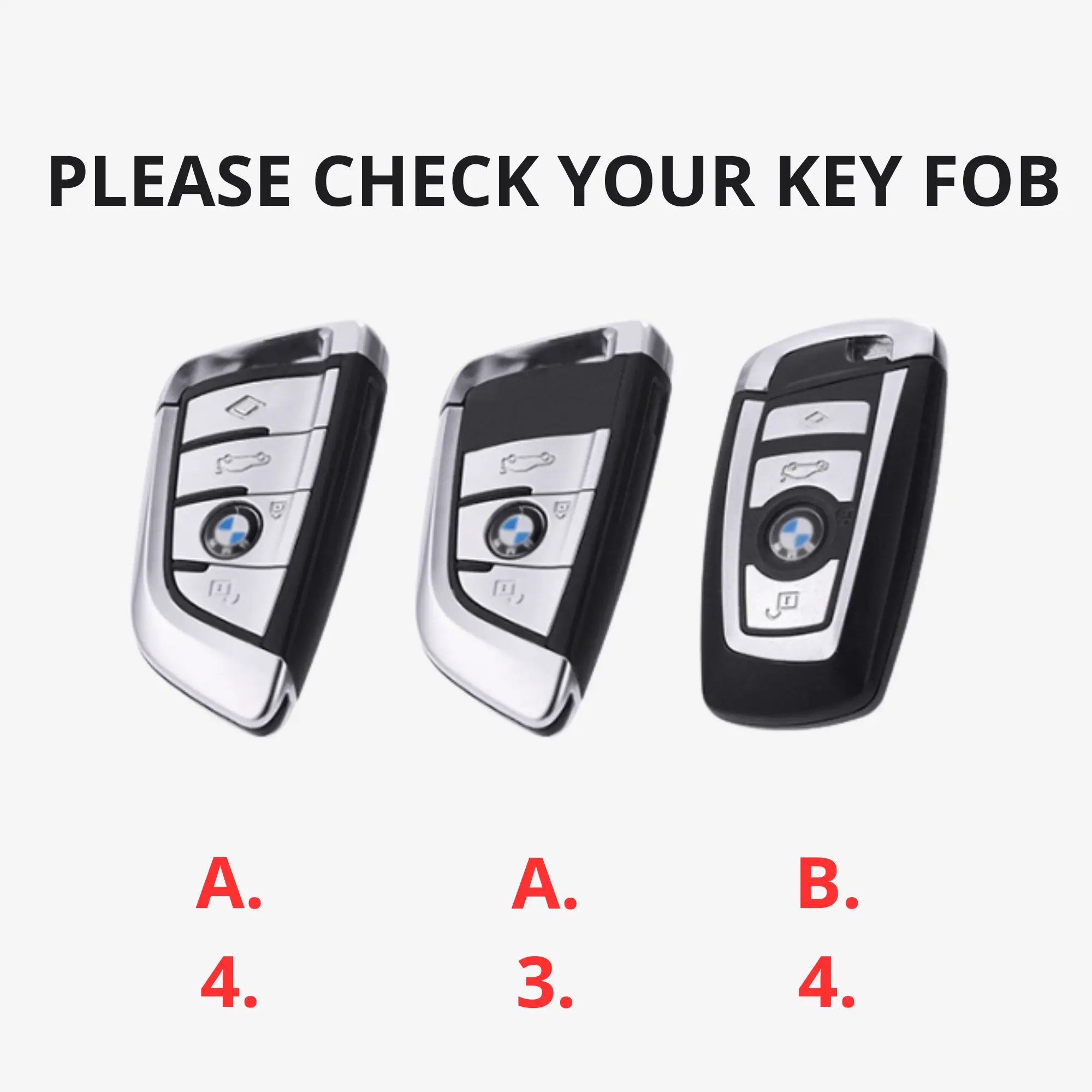BMW Key Cover / Real Leather - Jonparts