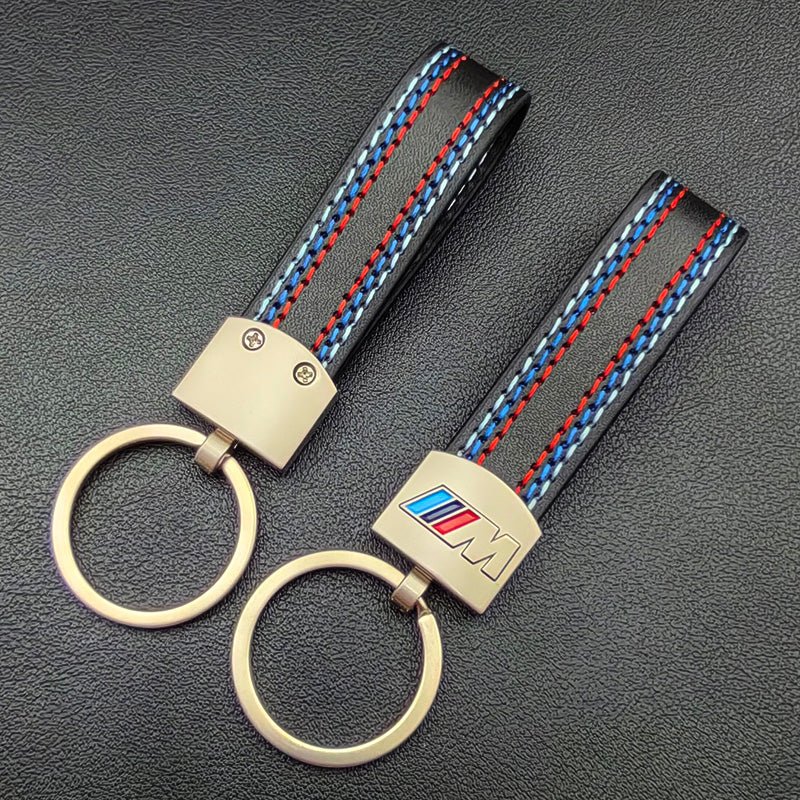 BMW M KEY CHAIN | LEATHER - Jonparts