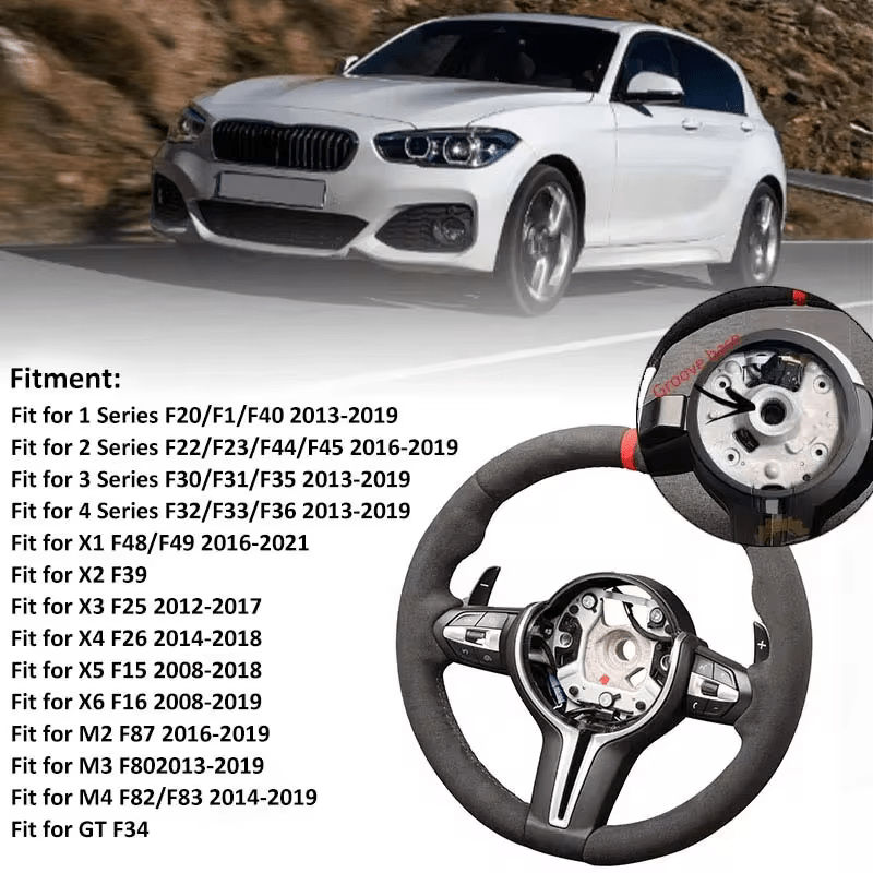 BMW STEERING WHEEL | F SERIES | ALCANTARA - Jonparts