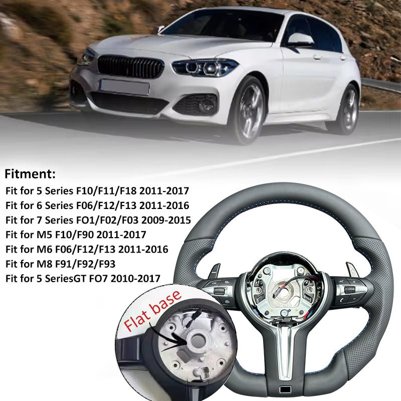 BMW STEERING WHEEL | FLAT BOTTOM - Jonparts