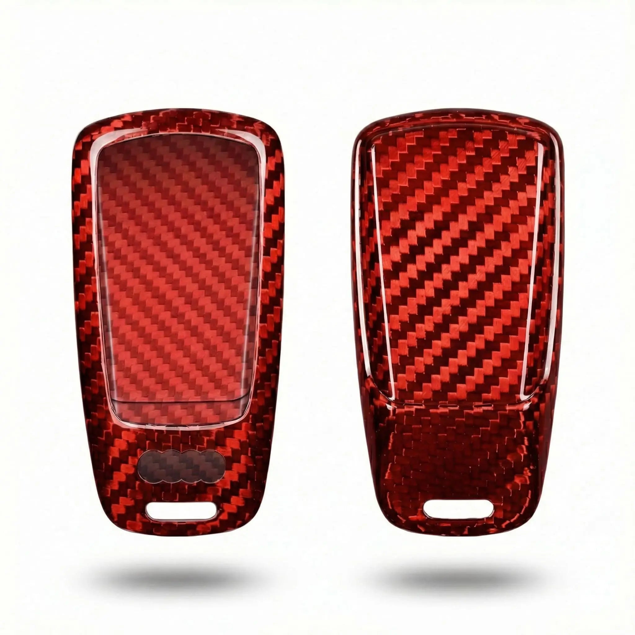 Audi Key Cover – Carbon Fiber - Style B Jonparts