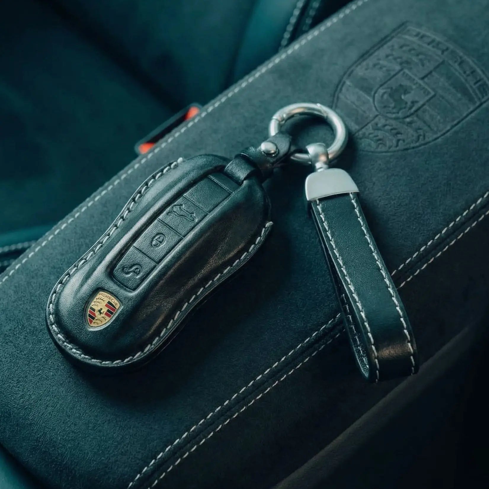 Porsche Key Cover - Leather Jonparts