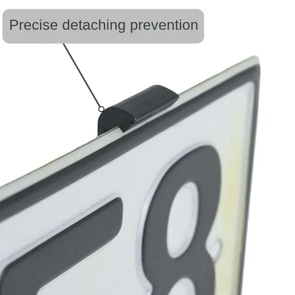 Frameless License Plate Holder | Front & Rear Bracket – EU Only - Jonparts