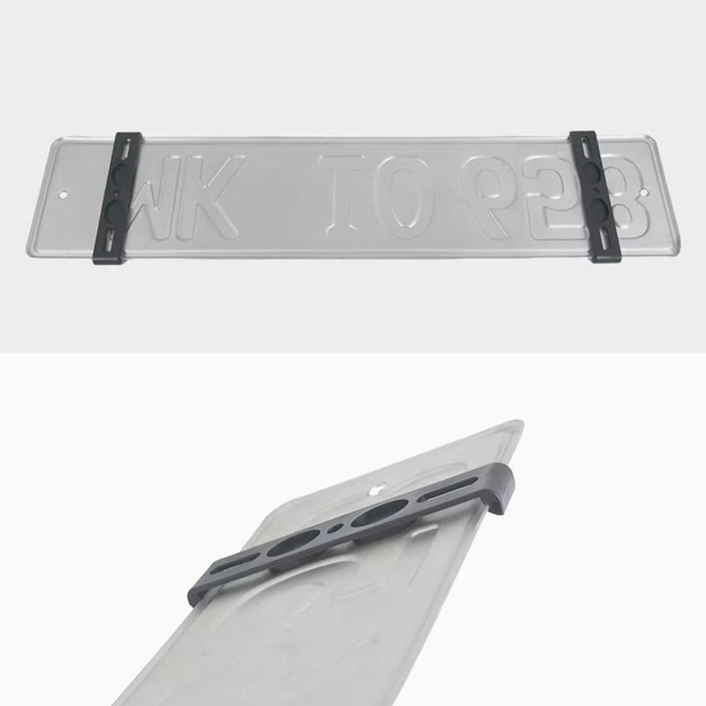 Frameless License Plate Holder | Front & Rear Bracket – EU Only - Jonparts