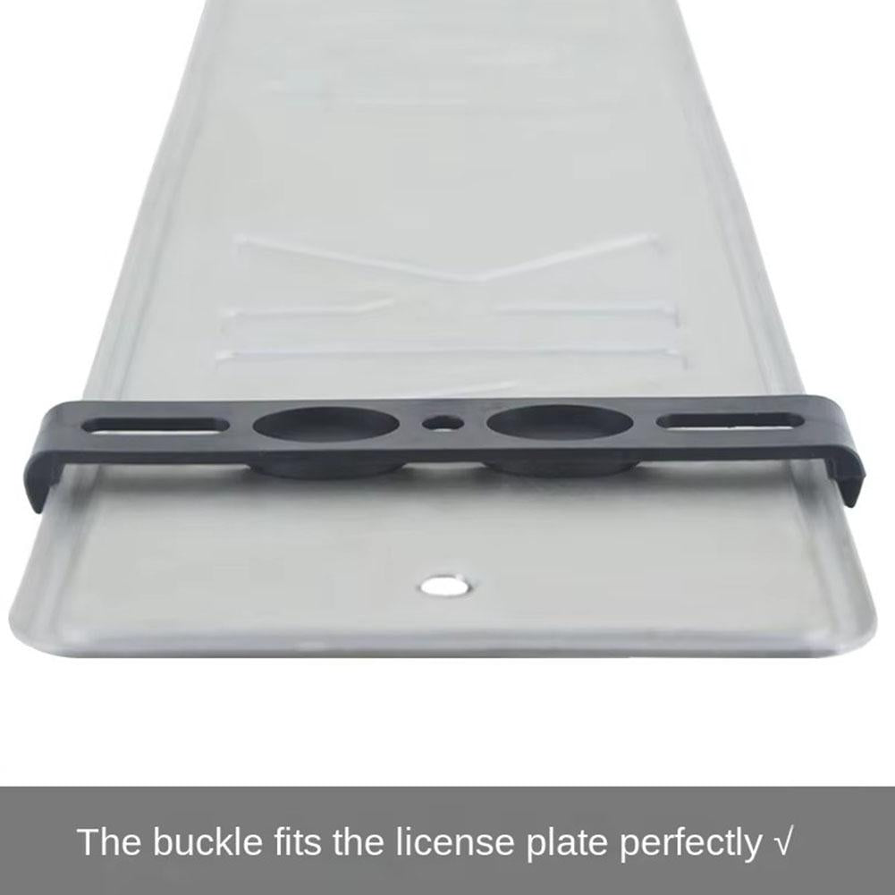 Frameless License Plate Holder | Front & Rear Bracket – EU Only - Jonparts