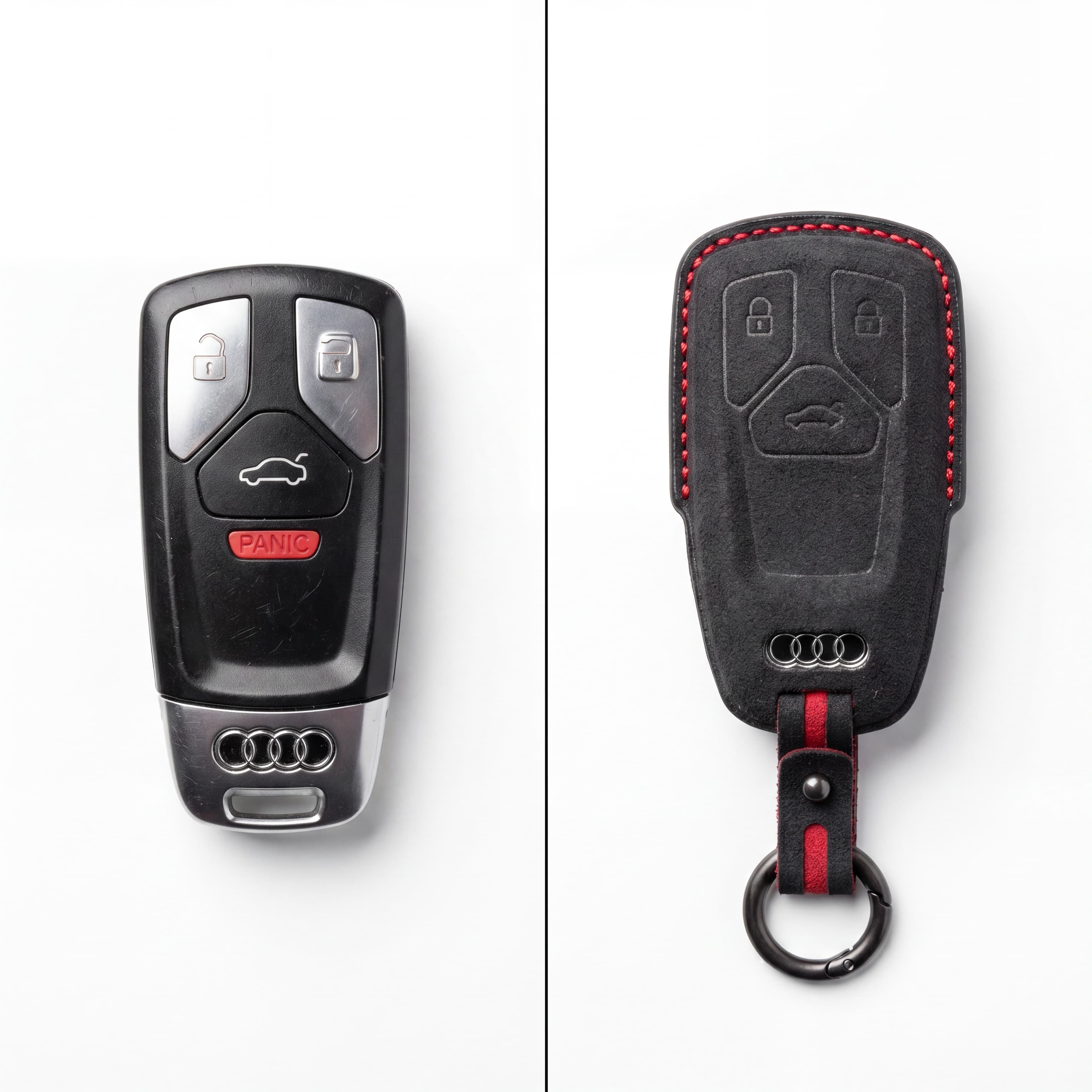 Audi Key Cover - Alcantara (Suede)